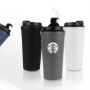 Never fall Starbucks coffee mugs