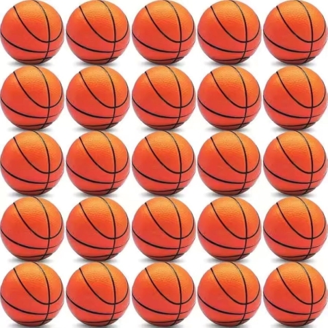 Basketball stress ball