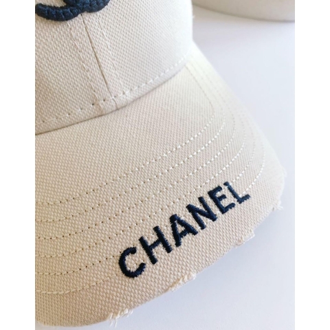 CHANEL Baseball Cap with Logo