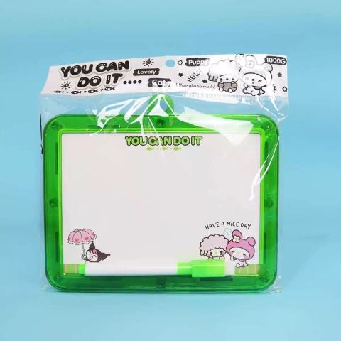 Cartoon Crystal Whiteboard Portable Double-sided