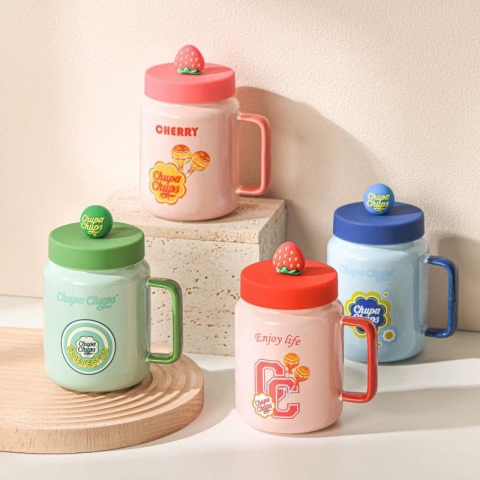 Chuppa Chupps Logo Ceramic Jar with Silicone Cover